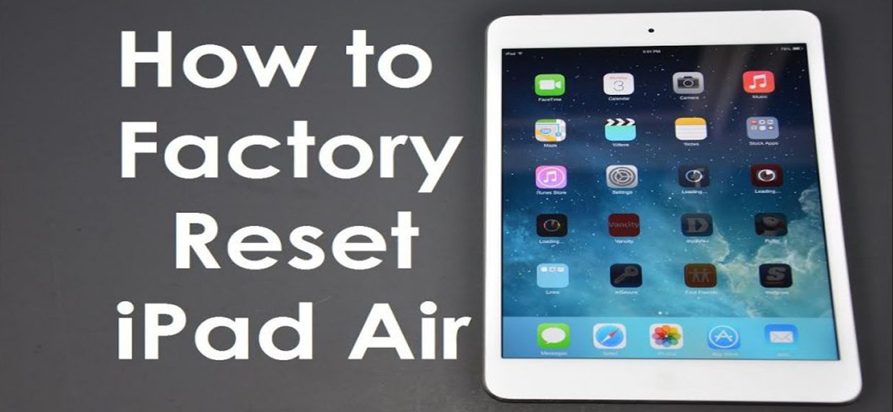 How to Reset an iPad