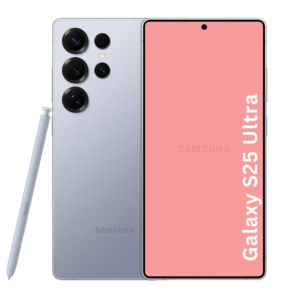 Refurbished Samsung Galaxy S25 Ultra Silver Blue