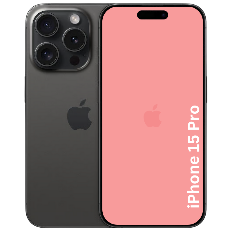 iPhone 15 Pro Refurbished Black Titanium