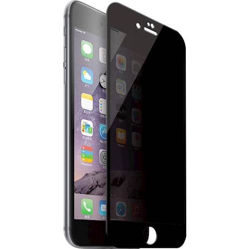 Tinted screen protector for iPhone 6s Plus, showing the screen with the protector to be applied on.