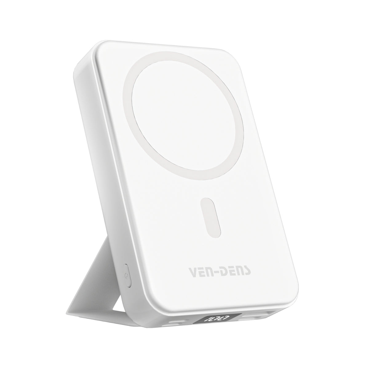 VEN-DENS VD-PB031 10000mAh magnetic wireless power bank with digital display and built-in phone stand