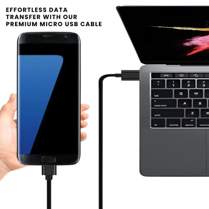 1m Micro USB To USB Charger Cable, fast and effortless data transfer.