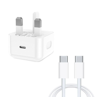 20W Fast USB-C Charger & Cable (For Your Device)
