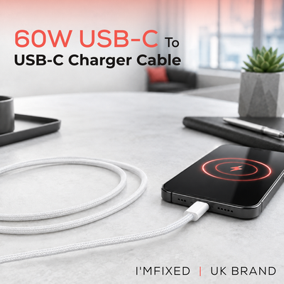 60W USB-C to USB-C Fast Charging Cable