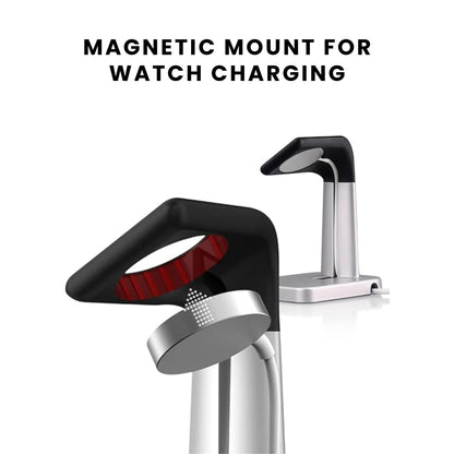Apple watch Desktop Charging Dock Stand Holder with magnetic mount