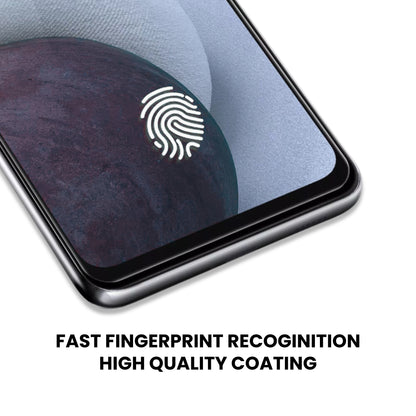 A glass screen protector for all Samsung A Series smartphones, displayed on a plain background.