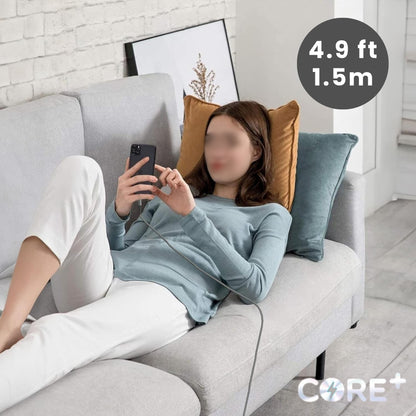 Core Braided Grey 1.5 Metre Charging Cable for iPhone and iPad