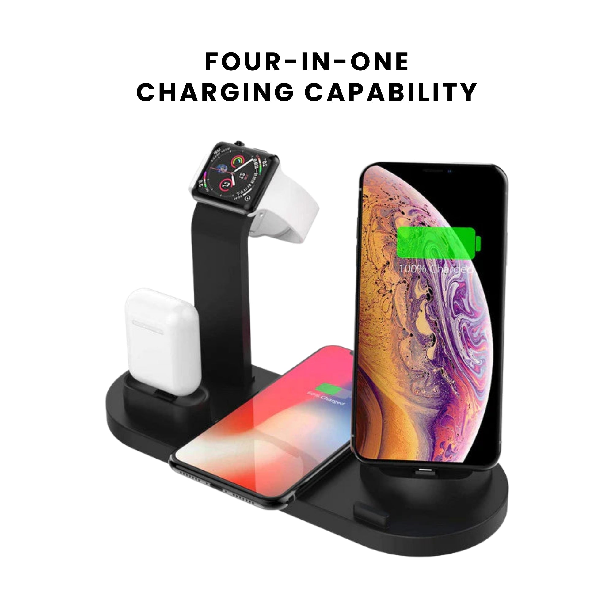 Four-In-One Multi Function Charging Stand