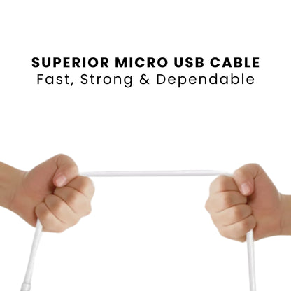 Original Samsung Micro USB Cable, Fast, strong and dependable.