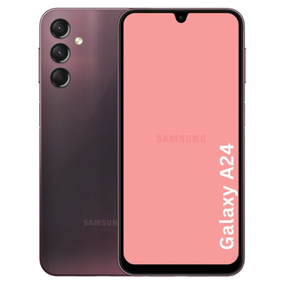 Refurbished Samsung Galaxy A24 Dark Red