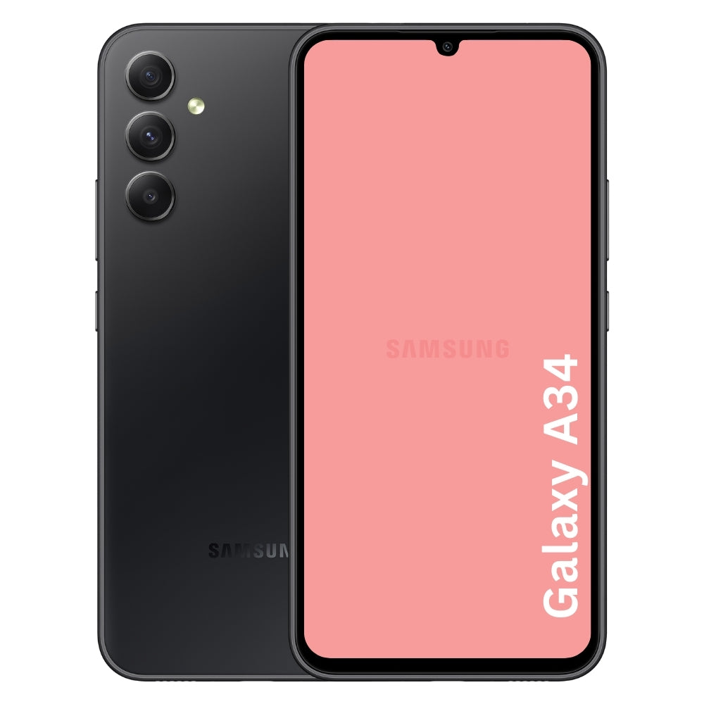 Refurbished Samsung Galaxy A34 Gray