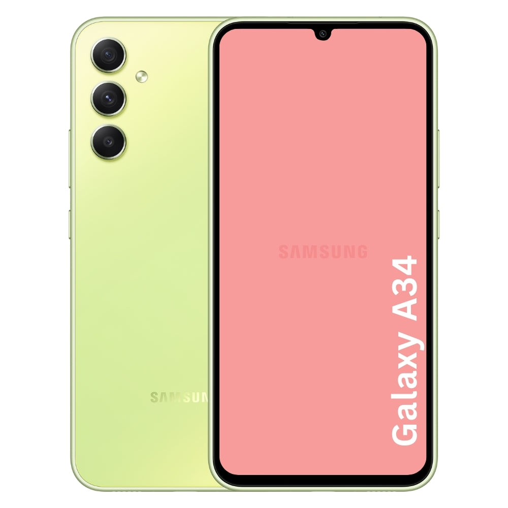 Refurbished Samsung Galaxy A34 Lime