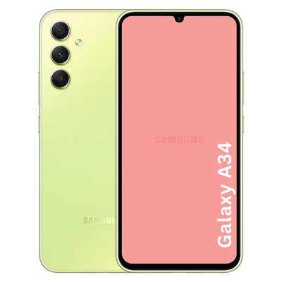 Refurbished Samsung Galaxy A34 Lime
