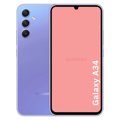 Refurbished Samsung Galaxy A34 Purple