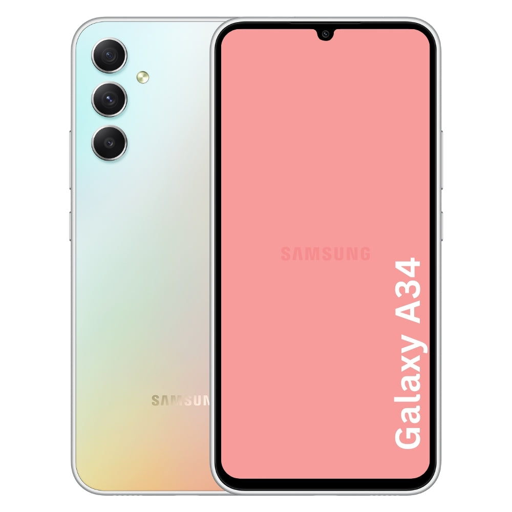 Refurbished Samsung Galaxy A34 Silver