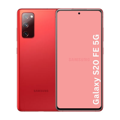 Refurbished Samsung Galaxy S20 FE 5G Red