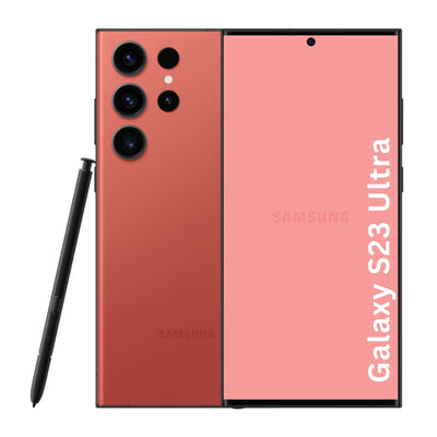 Refurbished Samsung Galaxy S23 Ultra Red