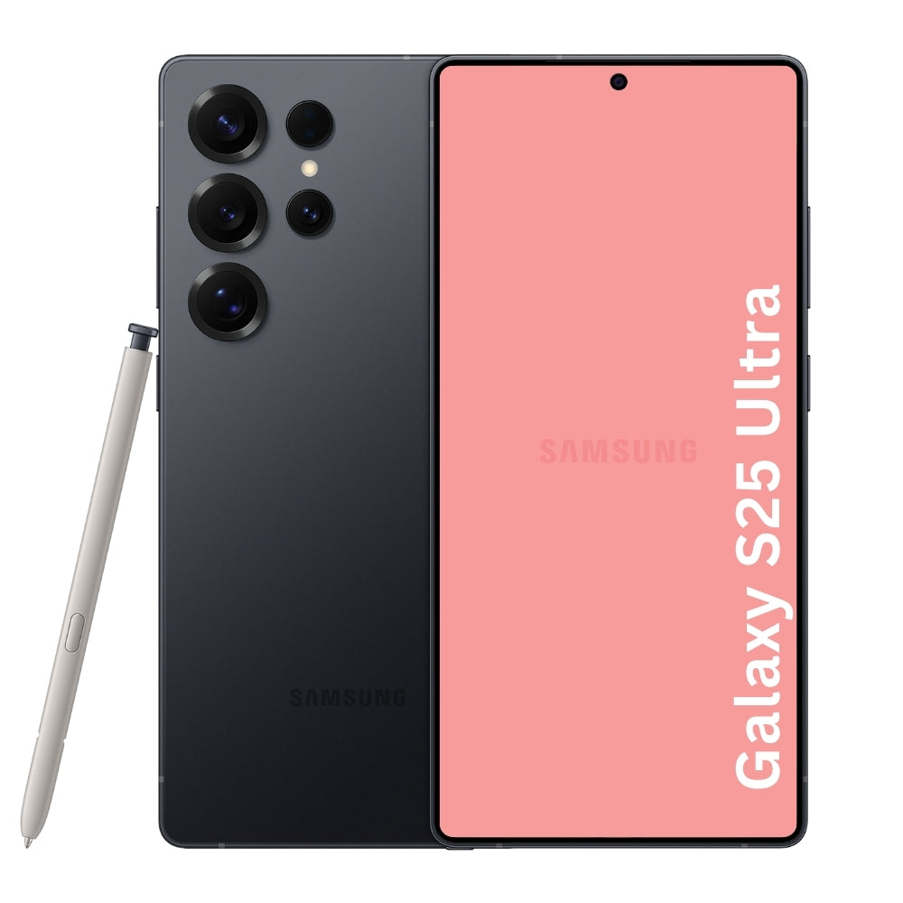 Refurbished Samsung Galaxy S25 Ultra Titanium Jet Black