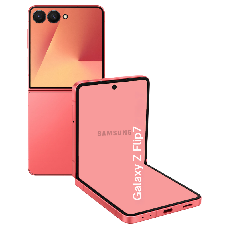 A Samsung Galaxy Z Flip7 Refurbished Phone.