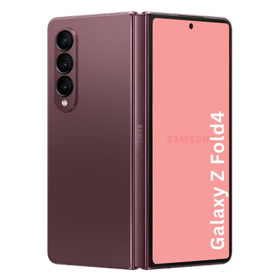 Refurbished Samsung Galaxy Z Fold4 Dark Red