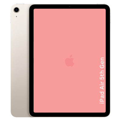 Refurbished iPad Air 5th Generation (Starlight)