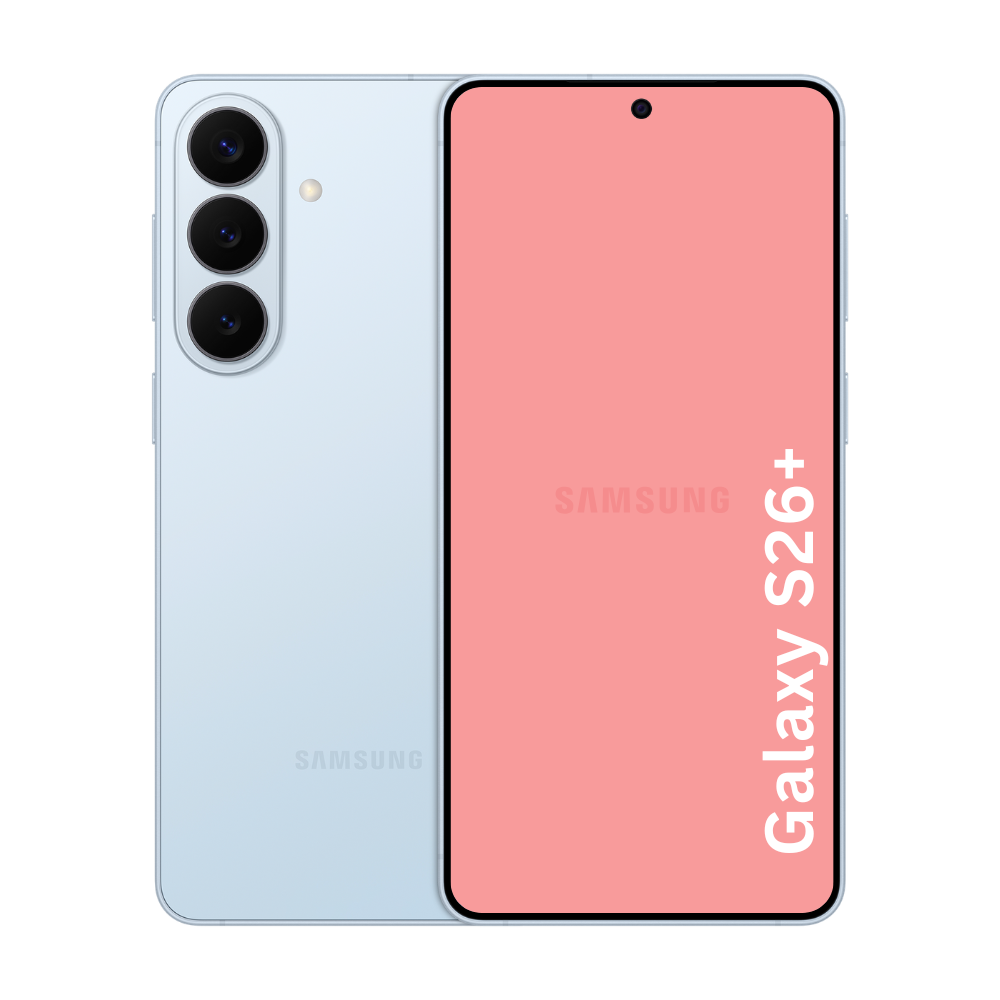 Refurbished Samsung Galaxy S26 Plus Sky Blue