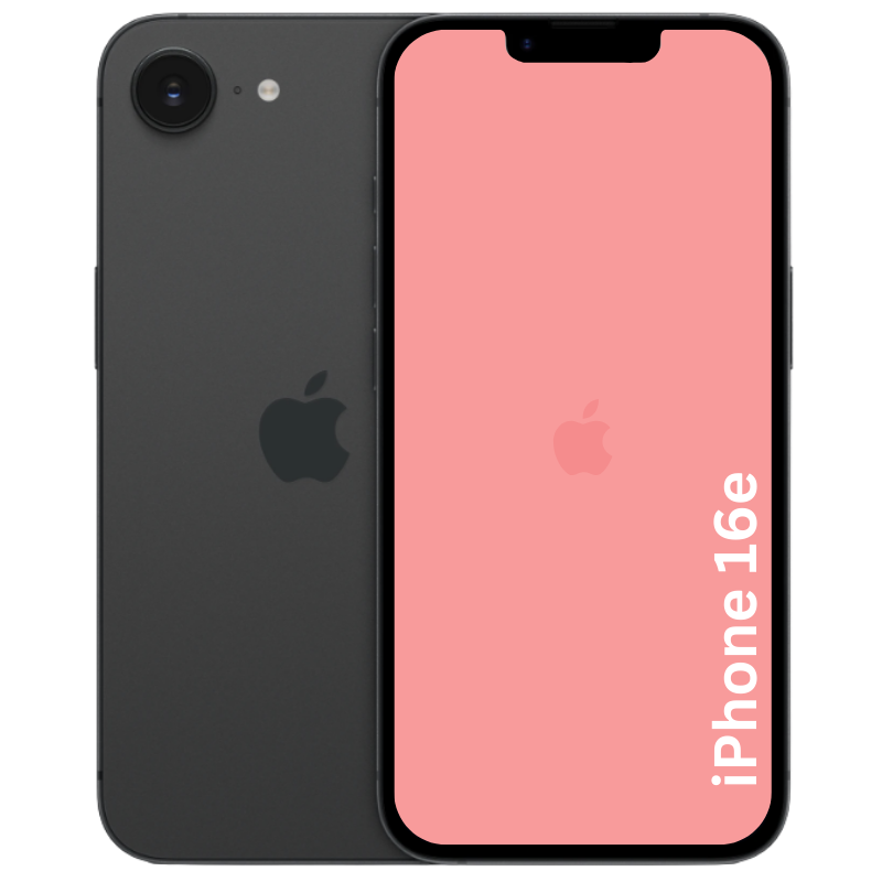 Refurbished iPhone 16e Black