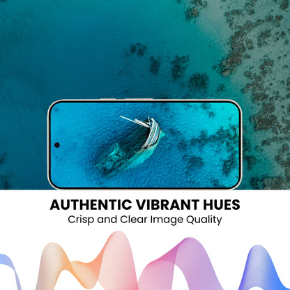 A clear tempered glass screen protector for all Google Pixel smartphone models.