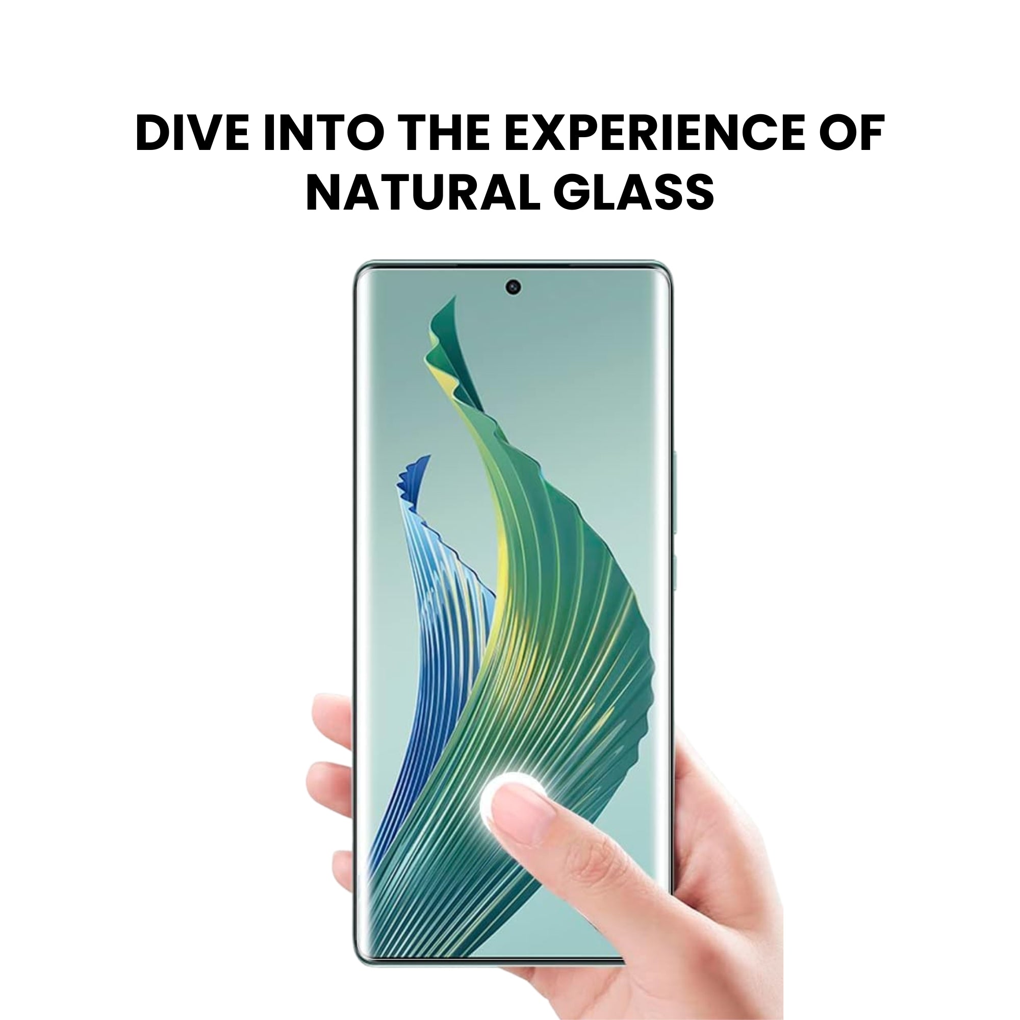 A clear tempered glass screen protector for all Motorola smartphones, showing the screen with clear visibility of the original screen.