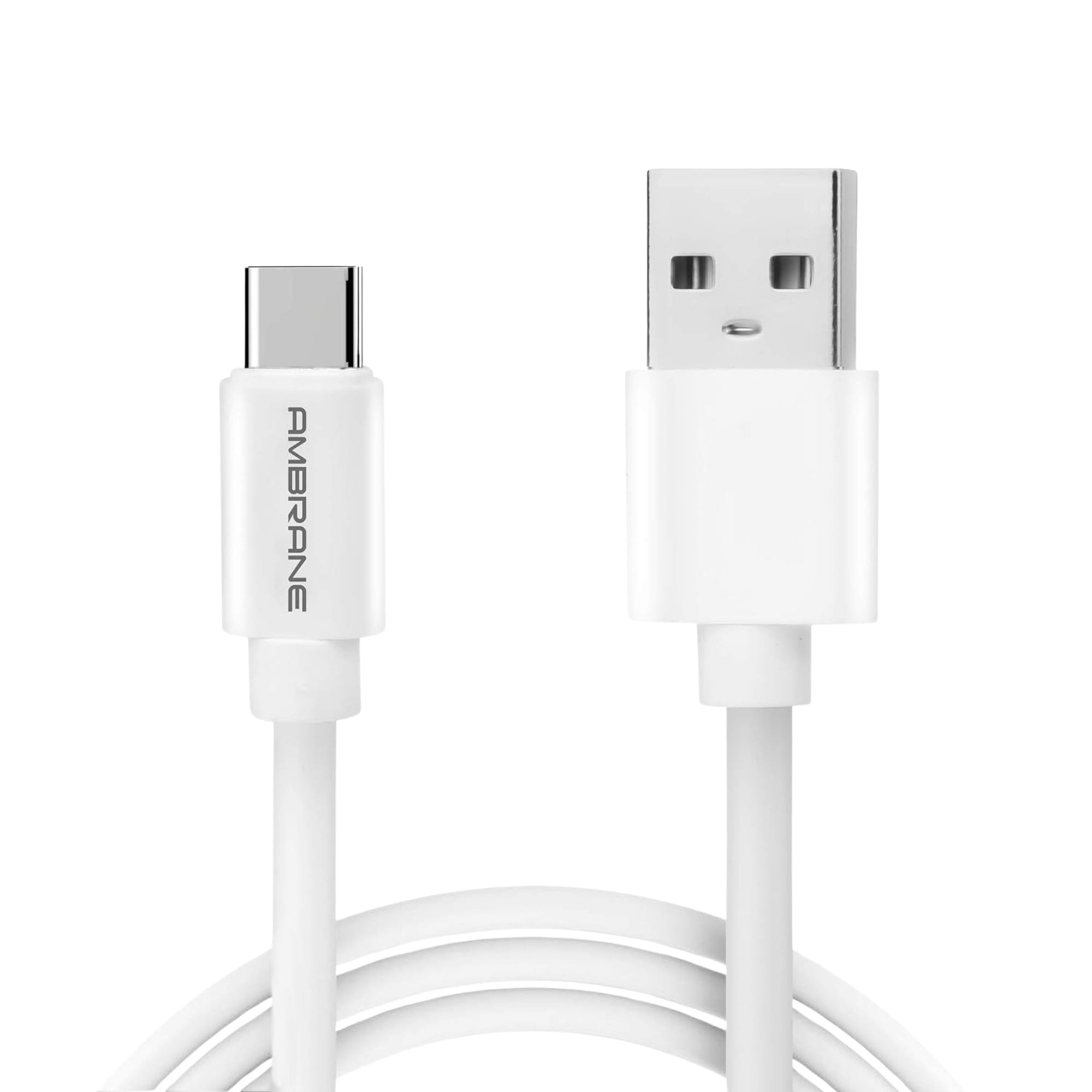 Type C USB To USB Charging Cable displayed over a white background.