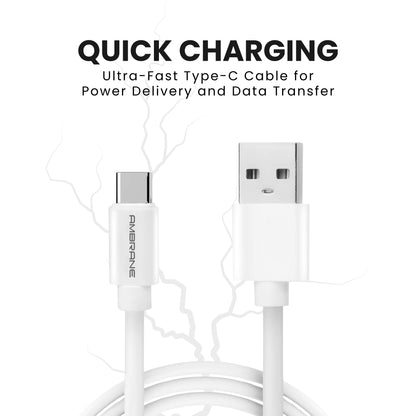 Quick charging, Type C USB To USB Charging Cable.