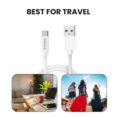 Type C USB To USB Charging Cable, Best for travel.