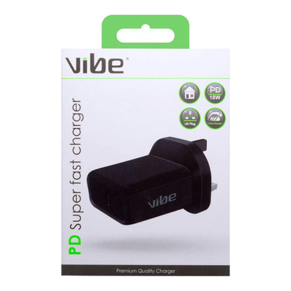 Packaging of Vibe Ultra Fast Charging Type C Plug