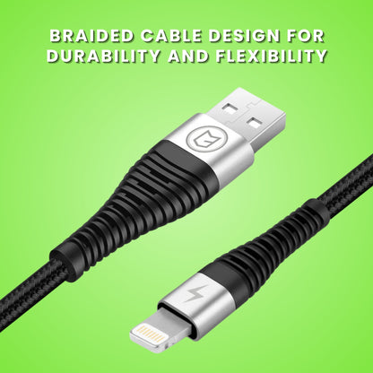 Vibe 3 Metre iPhone Lightning Charging Cable For iPhones and iPads