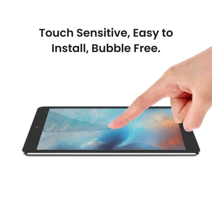A clear screen protector for the iPad 2nd, 3rd & 4th Generation, displayed on a plain background. Easy to install and bubble free.