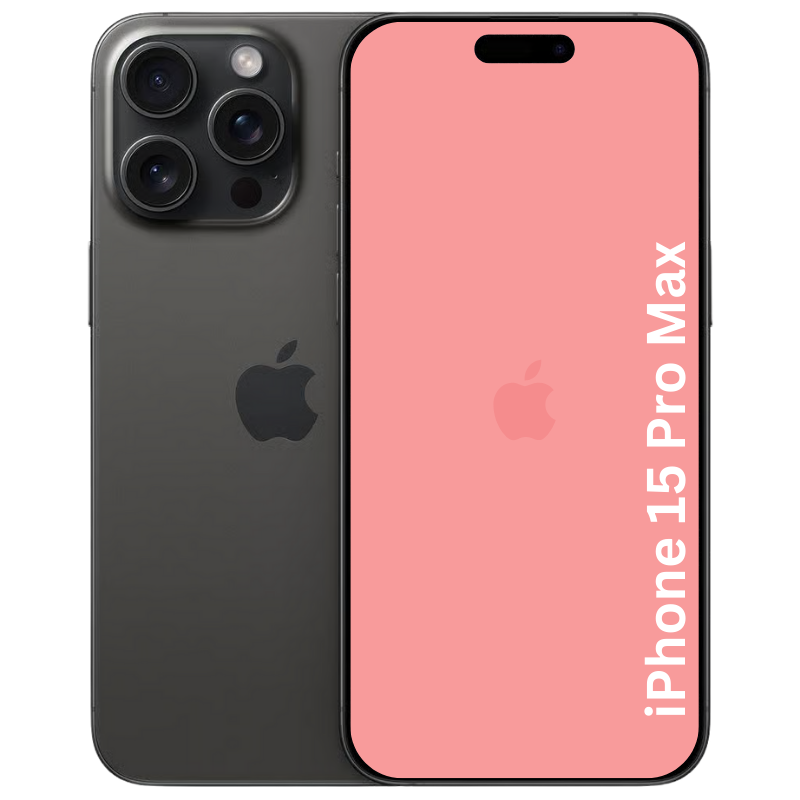 iPhone 15 Pro Max Refurbished Black Titanium