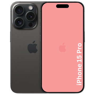iPhone 15 Pro Refurbished Black Titanium