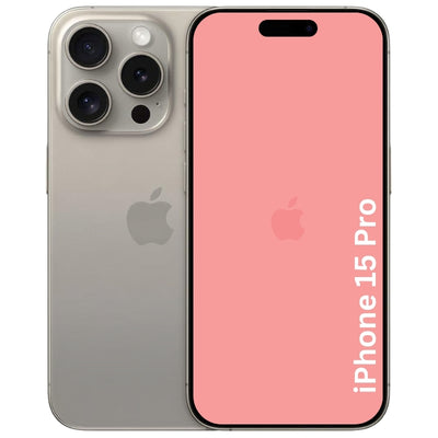 iPhone 15 Pro Refurbished Natural Titanium
