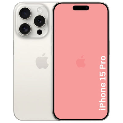 iPhone 15 Pro Refurbished White Titanium