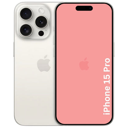 iPhone 15 Pro Refurbished White Titanium