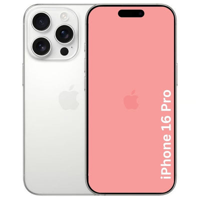 iPhone 16 Pro Refurbished White Titanium
