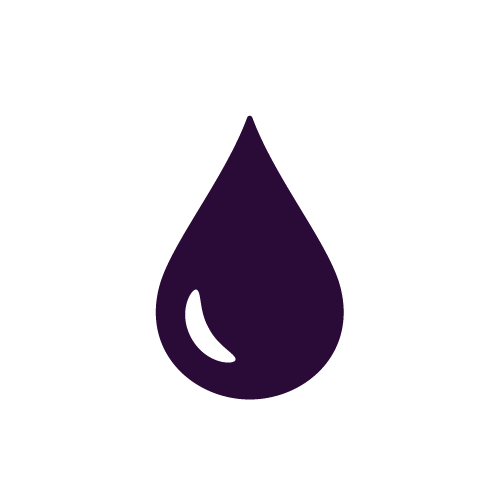 Water damage repair icon showing water drop hitting phone screen