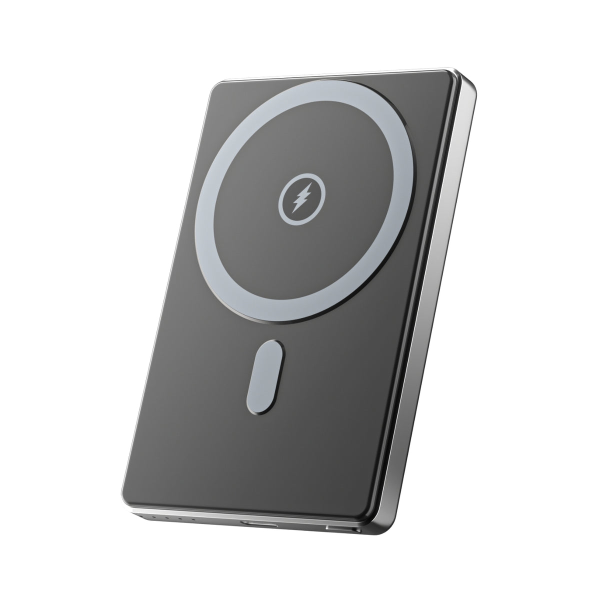 VEN-DENS VD-PB023 5000mAh ultra-slim magnetic wireless power bank with charging surface and battery indicator